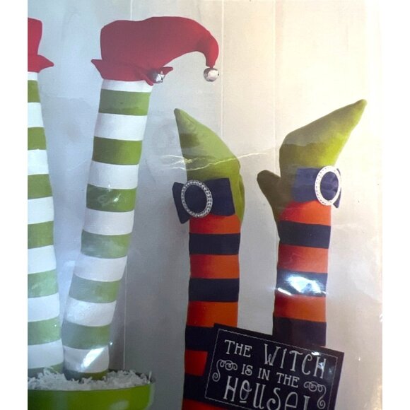 Crossroads By Amy Barickman IJ1109CR "Legs Celebrate!" Witch Leg Template - Picture 2 of 3